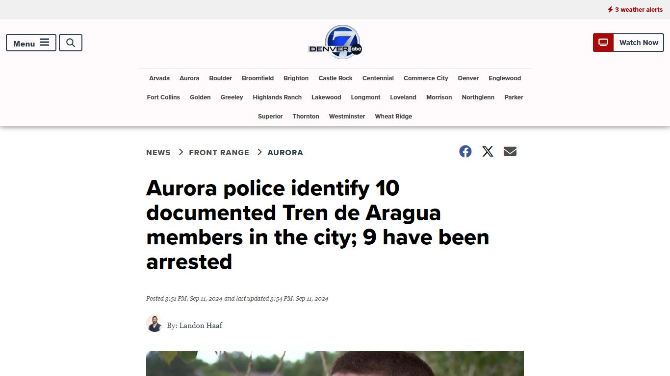 Police identify 10 documented TdA members in Aurora; 9 have ... - Denver7